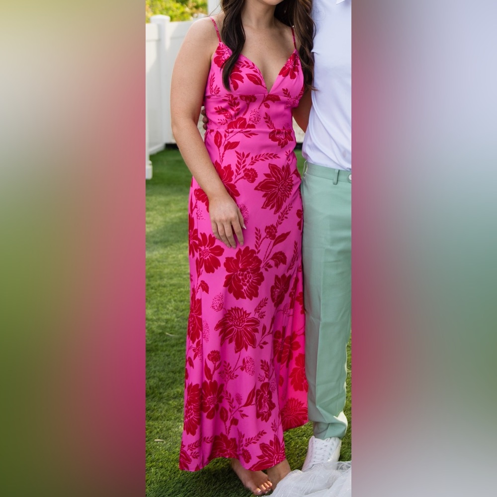 Floral maxi dress